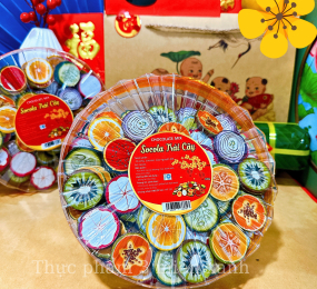 Socola Trái Cây 3D 500g - Hộp Sun Khía