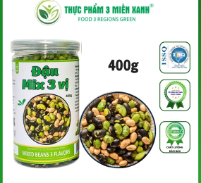 Đậu Mix 3 Vị ( Đậu nành, Đậu đen, Đậu xanh )