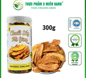 Chuối Mè Sấy Gừng