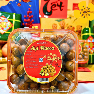 Hạt Macca Tây Nguyên 550g - Hộp Chữ Nhật