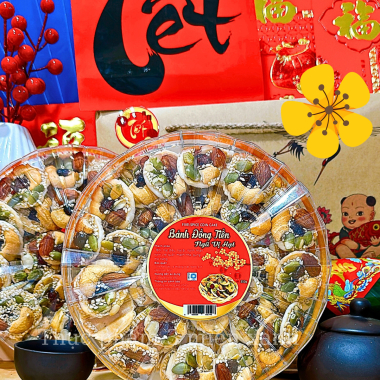 Bánh Đồng Tiền Việt Quất 350g - Hộp Sun Khía